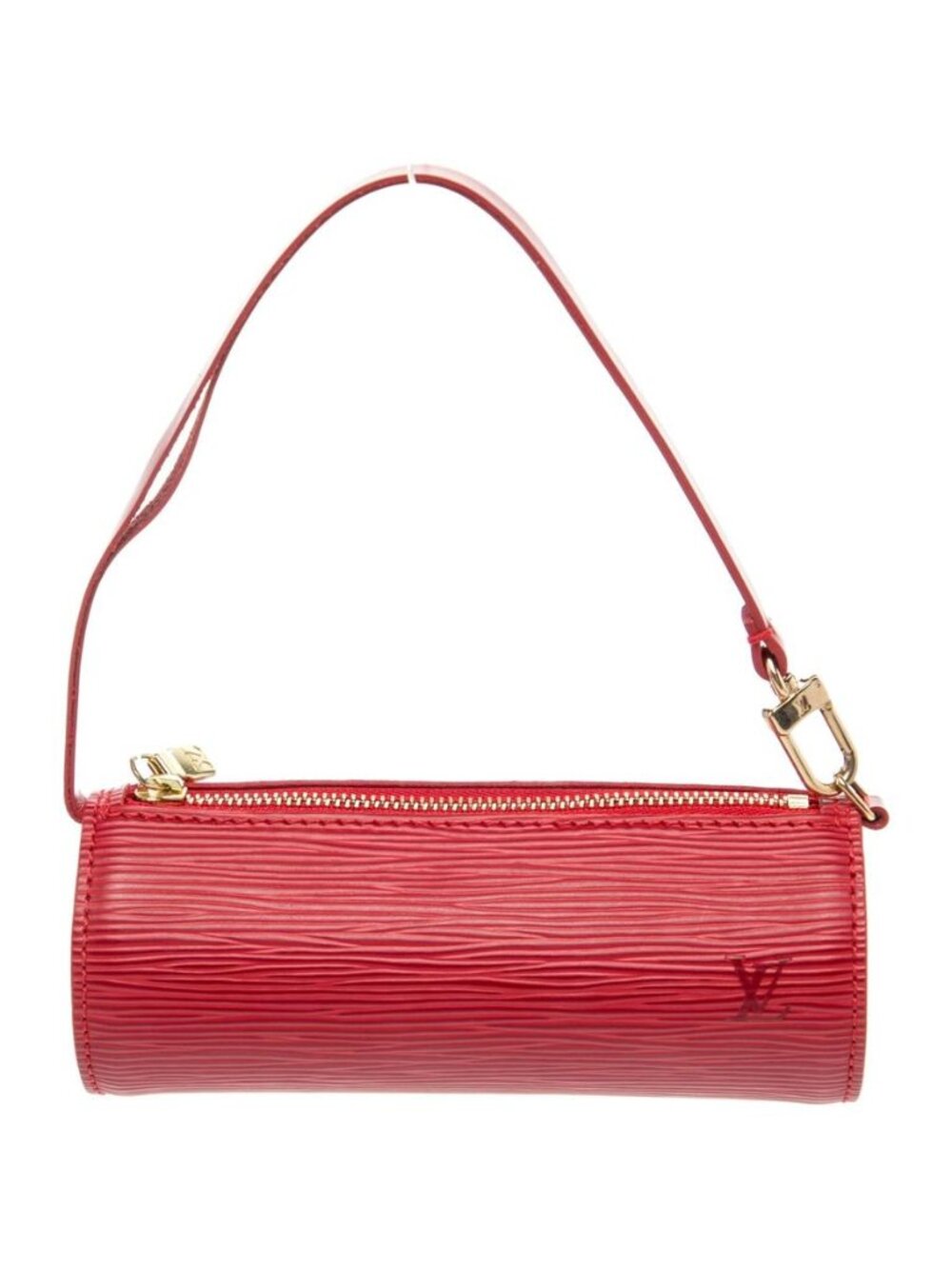 NWOT - Louis Vuitton Soufflot Pochette Red Epi Leather Top Handle Bag